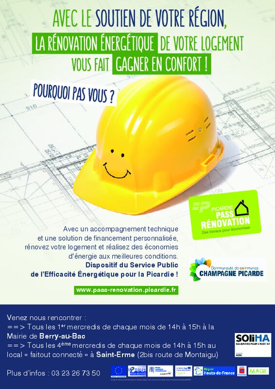 Dispositif du Service Public de l’Efficacité Énergétique pour la Picardie